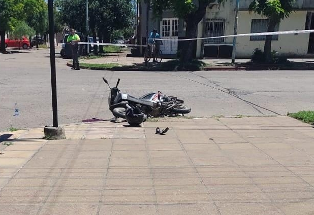 Falleció Rafael Rosello, el motociclista involucrado en un choque con una camioneta en avenida Avellaneda y Paso.