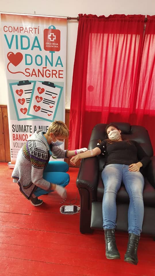 Sede de la Cruz Roja
Colecta cerrada de sangre para el Hospital Municipal