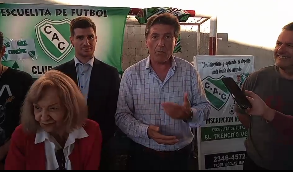 Aporte económico para la escuela de fútbol infantil de Ciclón y este viernes entregarán una ‘importante donación’ destinada a Atiadim