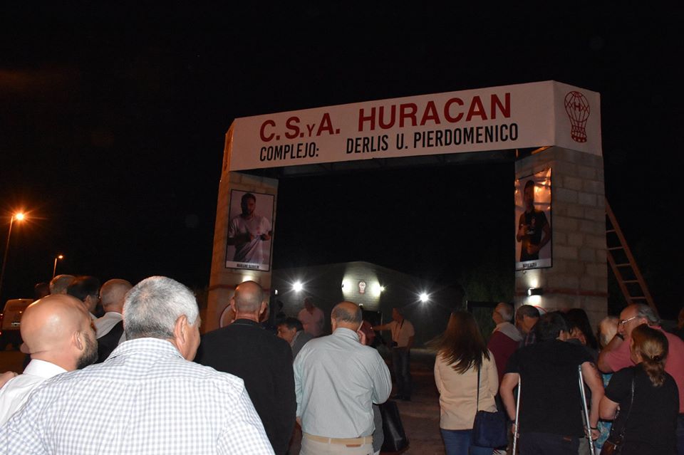 Club Huracán 
Inauguración de su nuevo Complejo Deportivo "Derlis Pierdomenico"