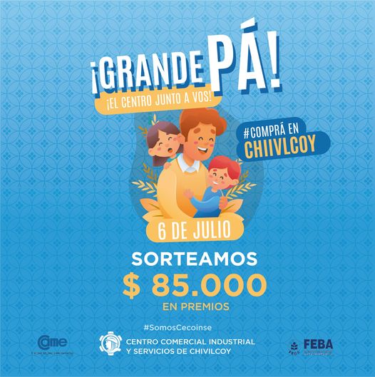 En vigencia, hasta el 30 de junio, la acción comercial por el Día del Padre