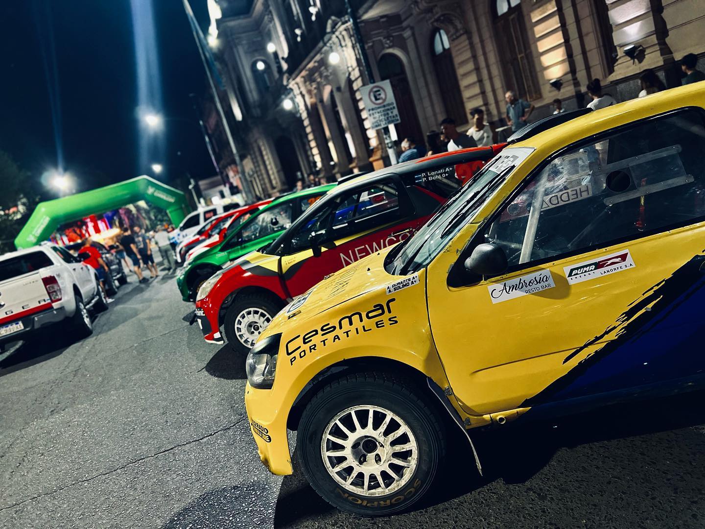 La largada simbólica puso en marcha el XXXIII Rally de Chivilcoy
