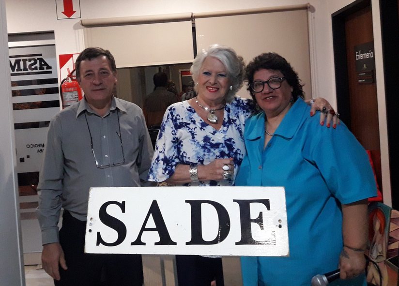 “Decidimos bajar toda la muestra de ‘Bellas Artes Unidas’ para subir otra en homenaje a Martha Plaul Rocha en Asimra”