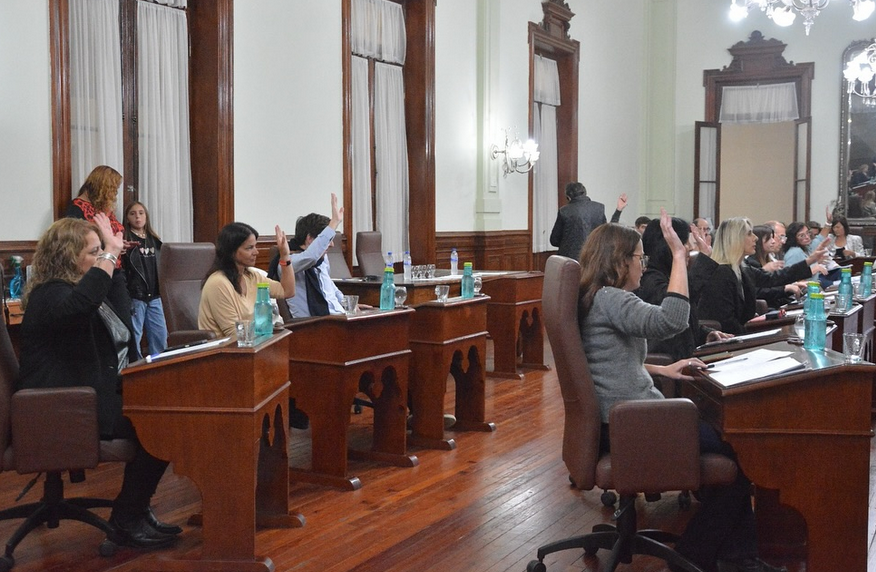 Tratamiento de la Rendición de Cuentas 2024 y luego habrá sesión pública ordinaria.