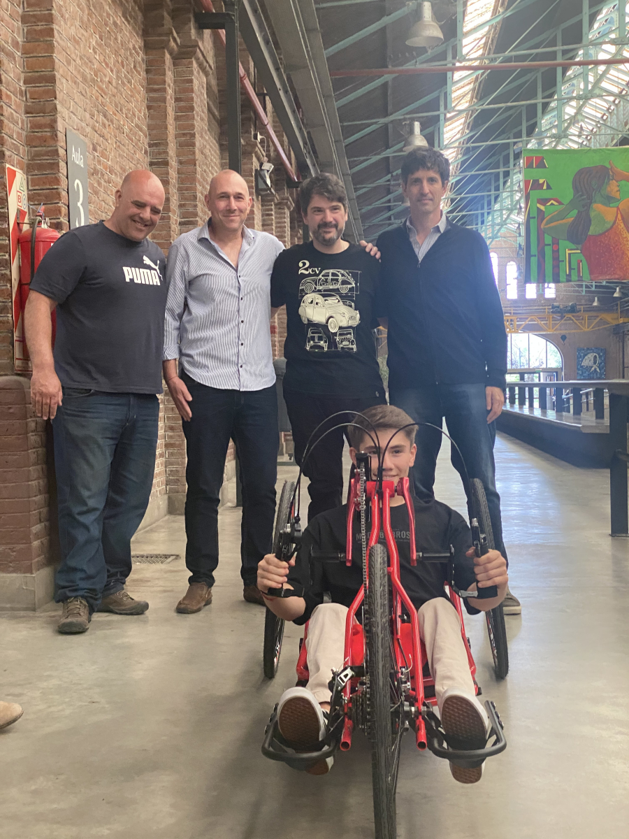 "La Handbike me llevó 6 años de fabricación desde que arranco el proceso"