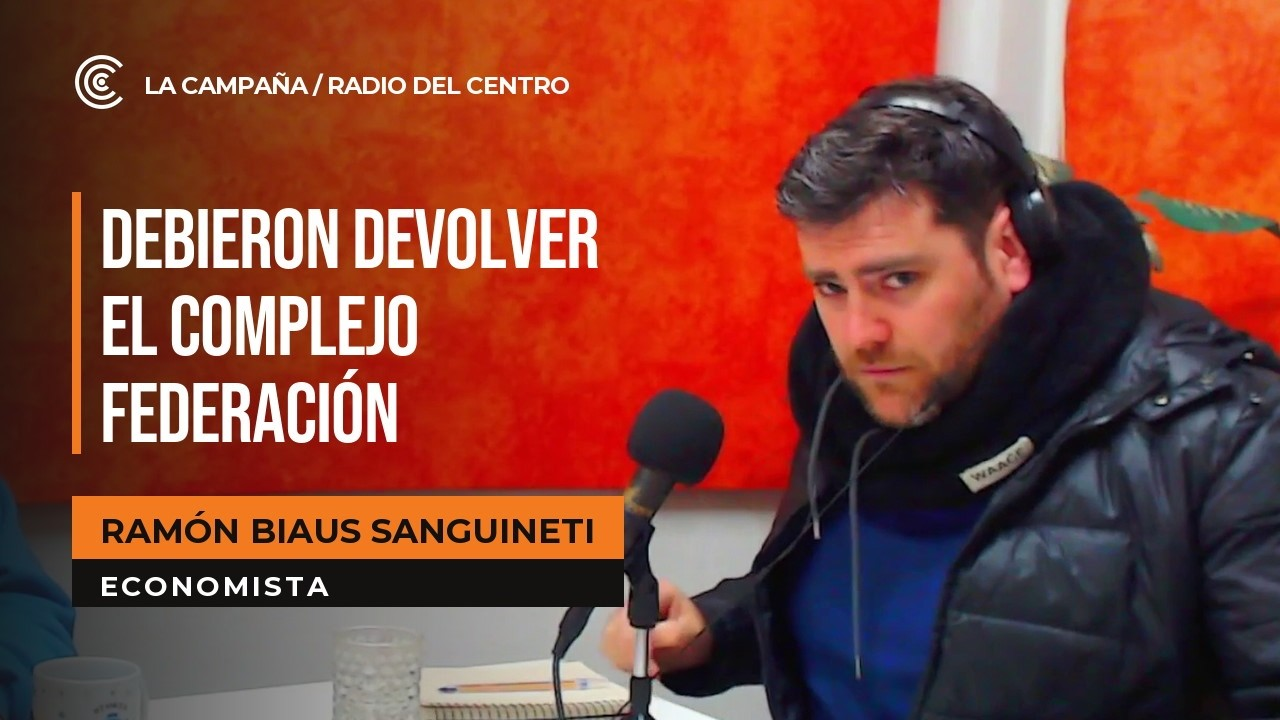 Biaus Sanguineti criticó ‘el traspaso de las deudas del Complejo Federación al municipio’