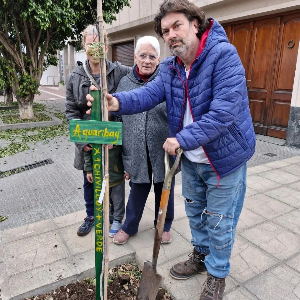 “Tuvimos mucha aceptación en la propuesta del arbolado y ojalá el día de mañana pudiéramos hacer, junto a la comunidad, muchas otras cosas por la ciudad”