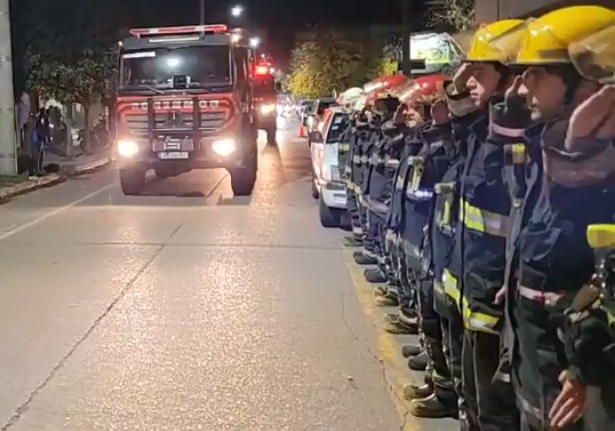 Los Bomberos Voluntarios recibieron su nueva unidad forestal