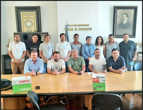 Gimnasia y Esgrima participó de la reunión técnica realizada entre los clubes finalistas del Torneo Regional Federal Amateur.