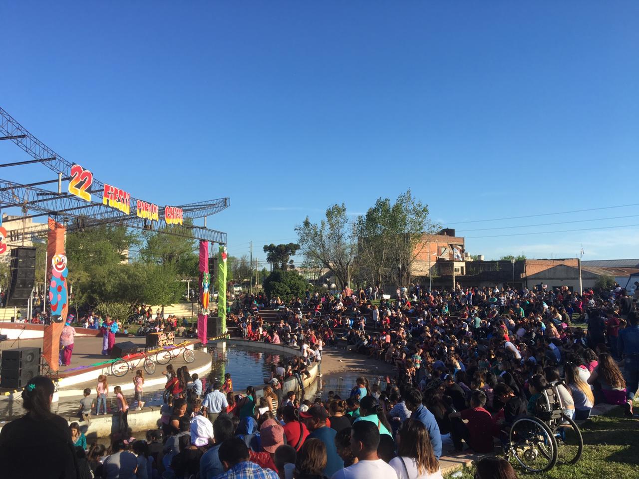 El domingo 6 de octubre, se realizará la 23° Fiesta para los Chicos