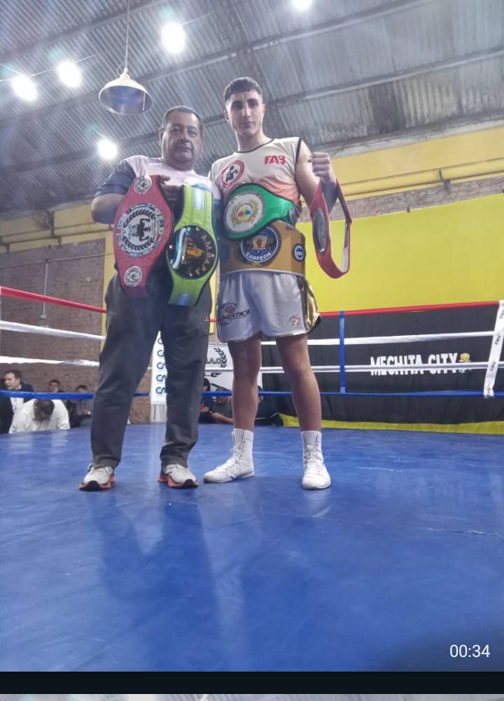 Contundente victoria de Nahuel Roldán en Mechita para llevarse otro cinturón