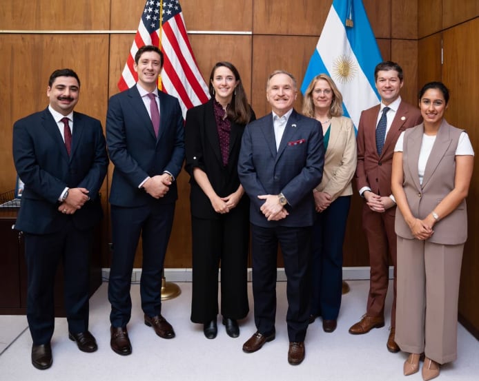 Misión de Estados Unidos llegó al país para avanzar en proyectos por 7 mil millones de dólares