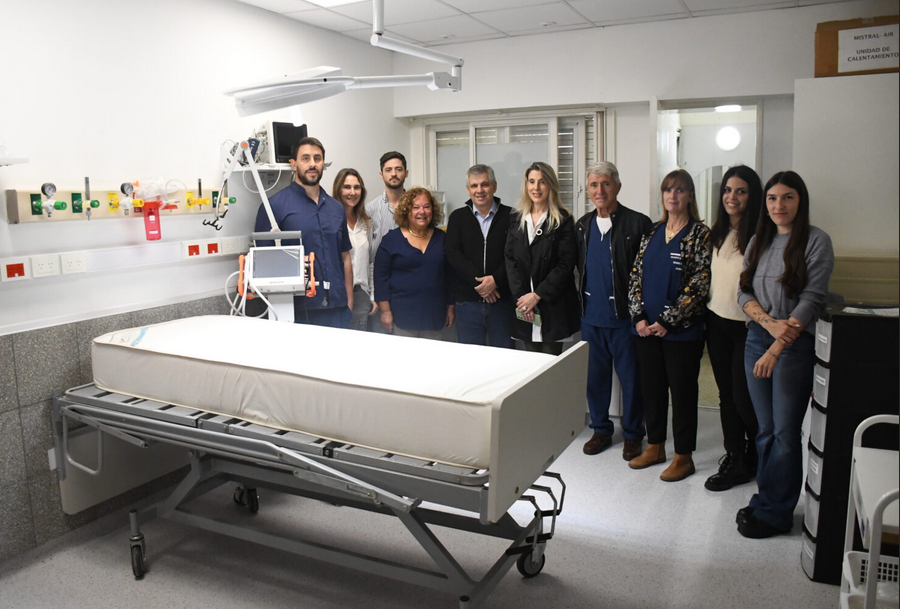Nueva sala de emergencias pediátricas en el Hospital Municipal de Chivilcoy y otras obras complementarias