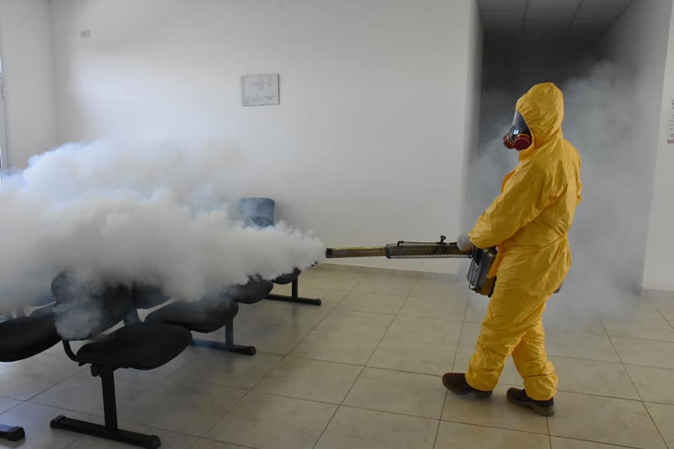 Dr. José Luis Neme
“El Hospital ya está totalmente sanitizado, el día martes o miércoles quedará hab