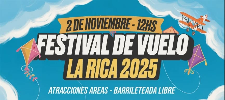 La Rica vuelve a tomar vuelo este domingo 2 de noviembre