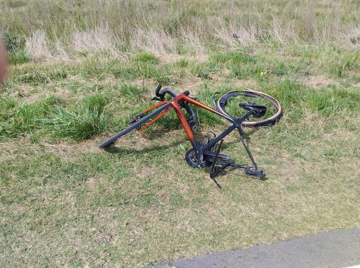 Falleció Ariel Di Palma, ciclista que fue embestido por un automóvil en la Ruta Provincial Nº 30