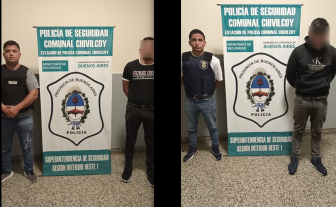 “Fue un trabajo en conjunto entre los propietarios de las inmobiliarias, advirtiendo a la Policía que realizó un operativo de cerrojo y detuvo a éstos delincuentes”, expresó Arturo Pertosa.
