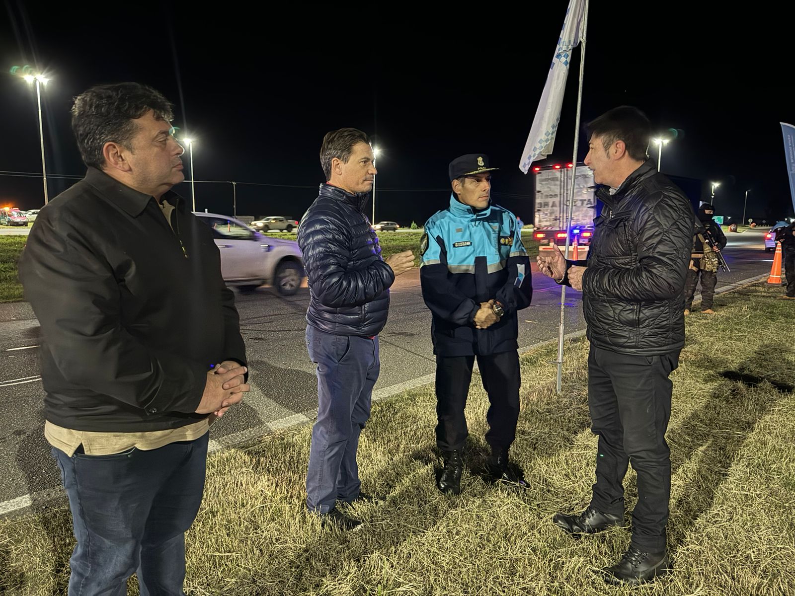“Principalmente se lleva a cabo la identificación de los vehículos que ingresan y egresan de la ciudad a los fines de prevenir cualquier tipo de ilícito”, sostuvo el Comisario Costa.