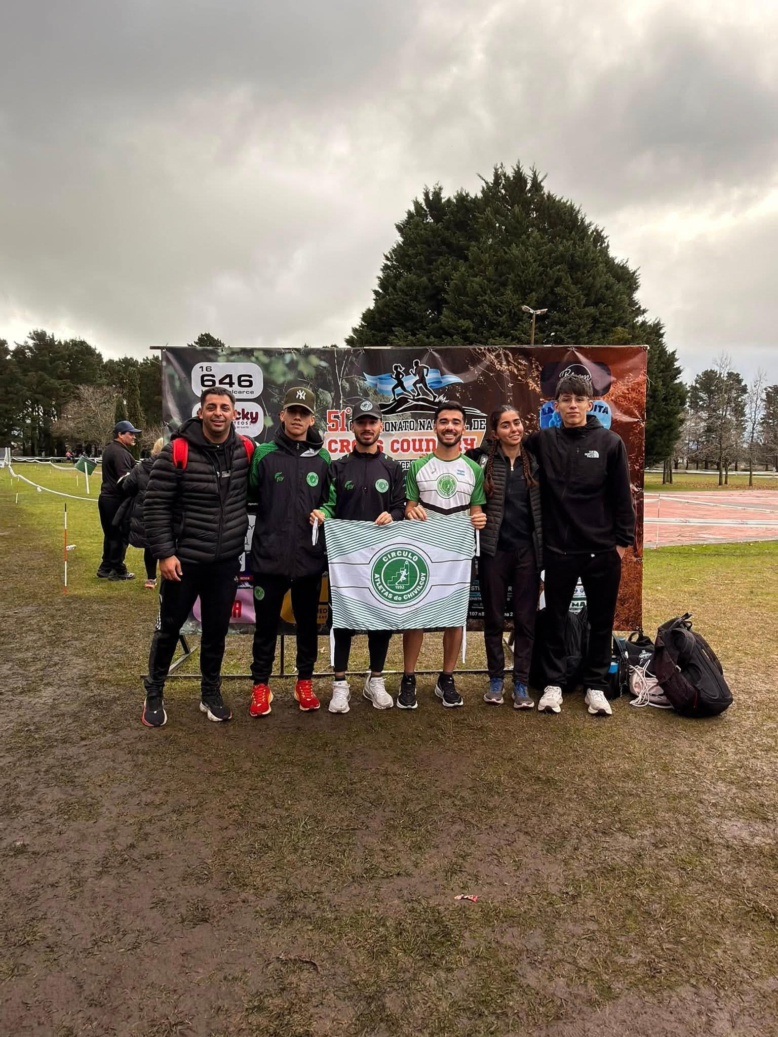 Cinco atletas del Círculo de Chivilcoy se destacaron en el Nacional de Cross Country disputado en Balcarce.
