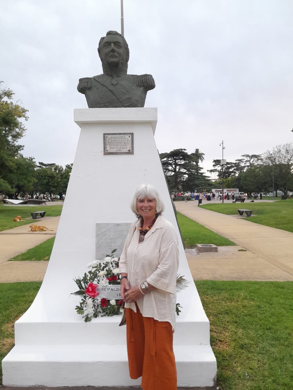 El monumento se realizó durante la intendencia de Bardengo, me llevó seis meses realizarlo