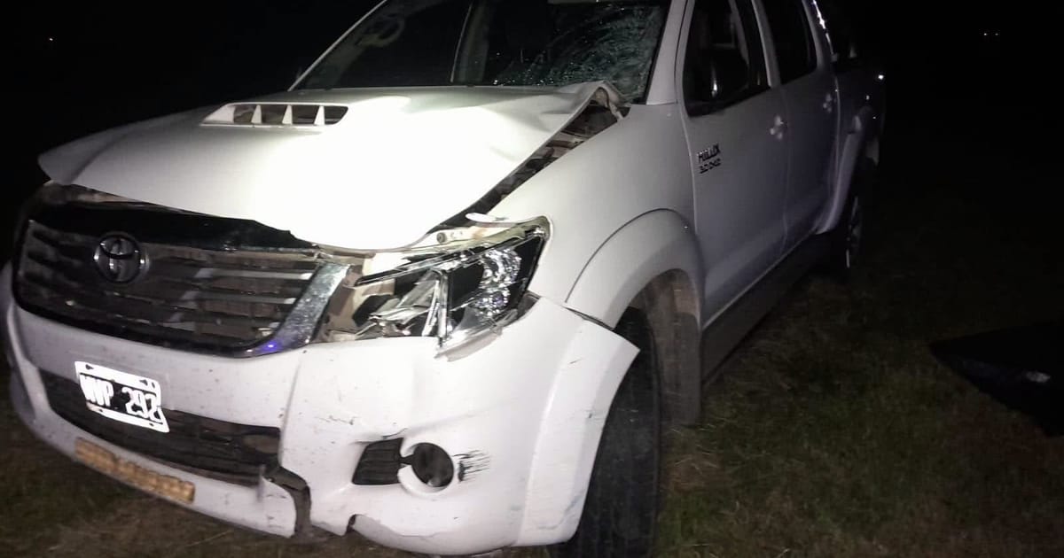 Pergamino: un ciclista murió tras ser atropellado por una camioneta en la ruta 8