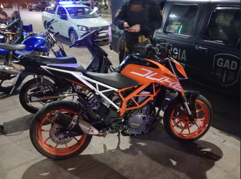 Operativos de Seguridad: secuestraron 18 motocicletas por circular en su mayoría con caño de escape libre y Policía Vial detectó dos alcoholemias positivas