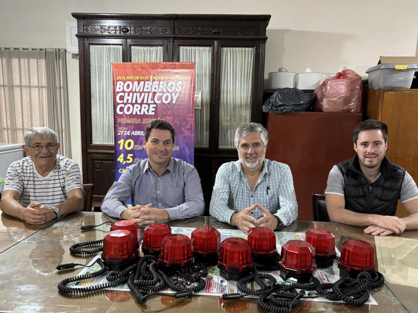 “En una emergencia los minutos son cruciales en relación a llegar lo más rápido posible a algún siniestro y el hecho de estar individualizados permitirá a los Bomberos tal celeridad”