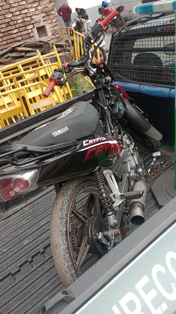 Secuestraron un total de  28 motocicletas, en su mayoría por generar ruido y desorden