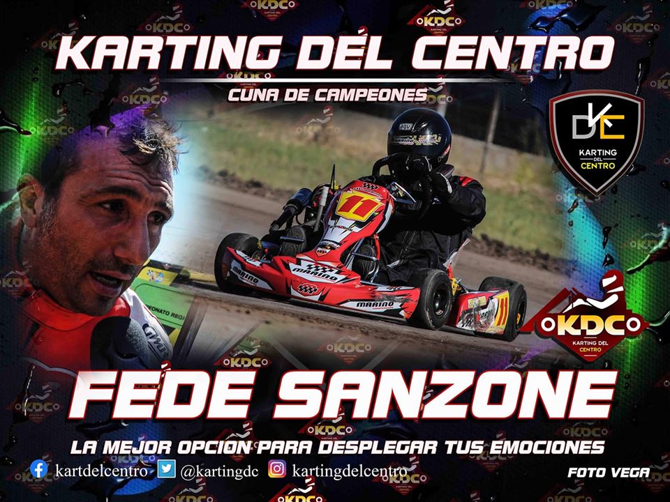 Karting 
Federico Sanzone con grandes ilusiones para este 2020