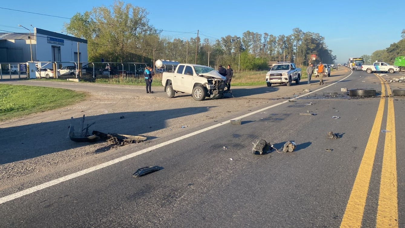Una semana fatal en la Ruta Nacional Nº 5 en materia de siniestros viales.