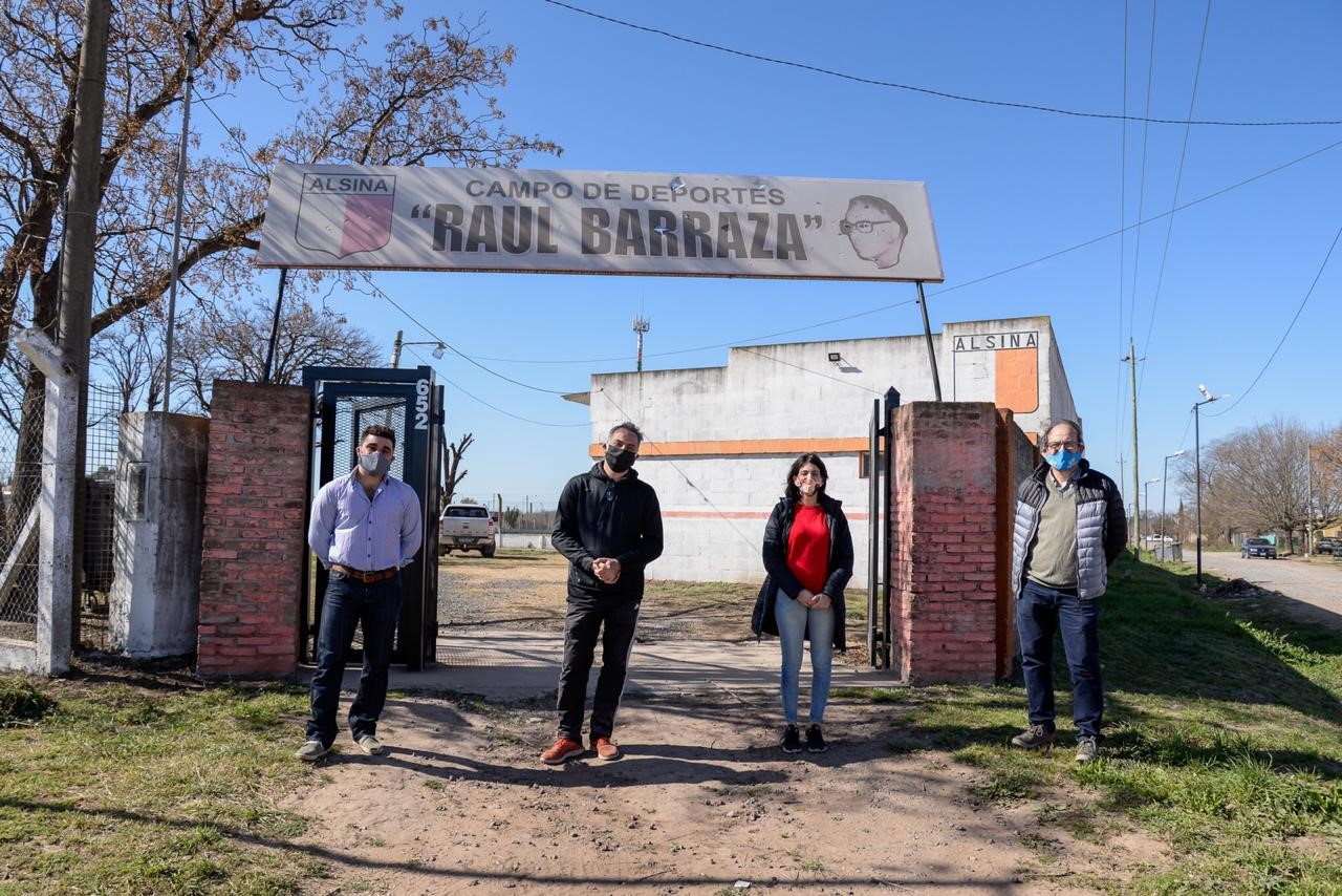 Obras para clubes de Chivilcoy 
Constanza Alonso anunció subsidios de Nación para los Clubes Alsina,