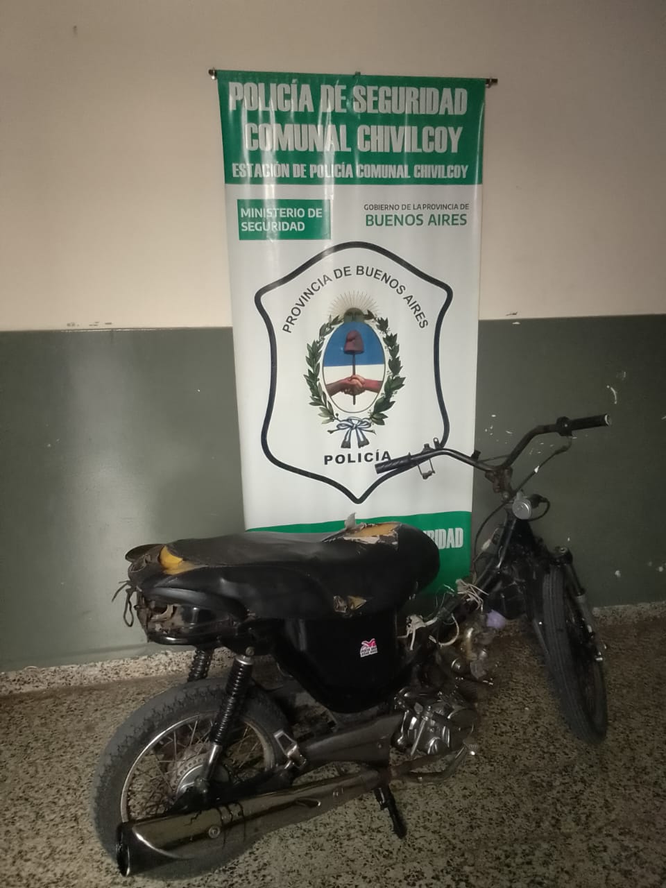 Recuperan dos motos robadas y aprehenden a menores en Chivilcoy