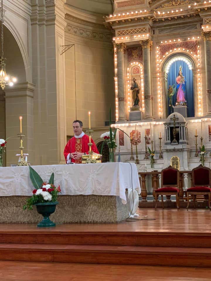 Padre Federico Lagoa: “El templo es una obra compleja. Tiene que haber mano de obra especializada”