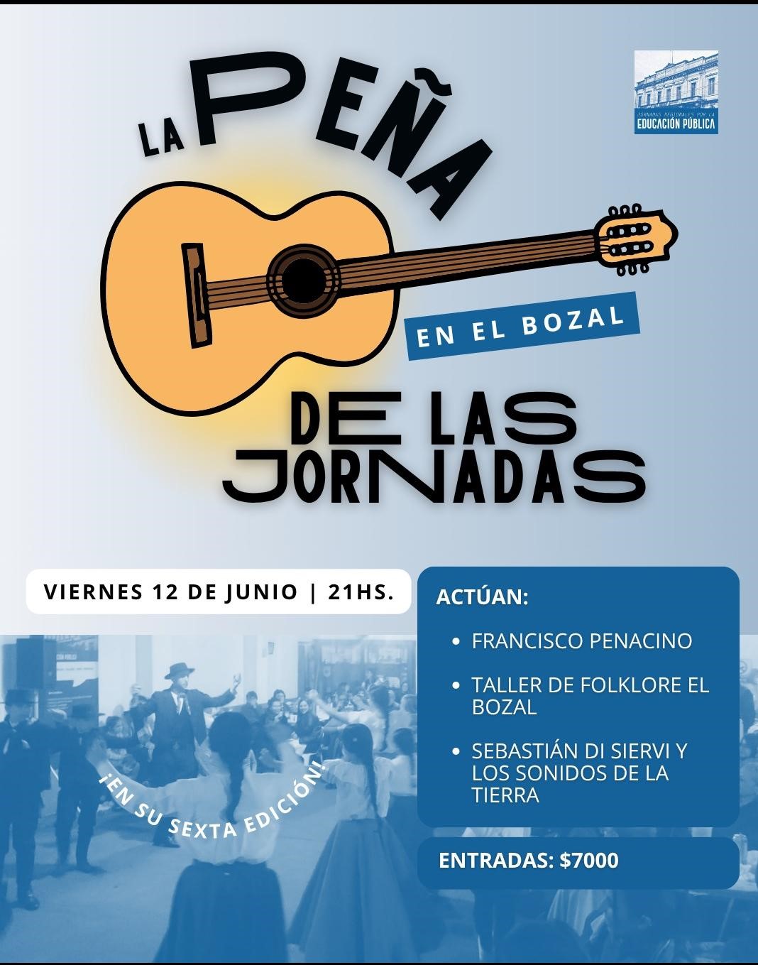 Realizarán la 6ª edición de la Peña de las Jornadas para apoyar la Educación Pública