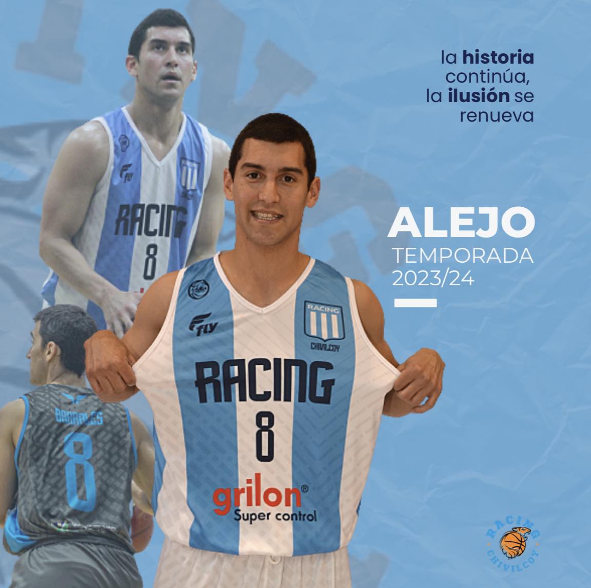 El base está: Alejo Barrales seguirá conduciendo al equipo dentro de la cancha