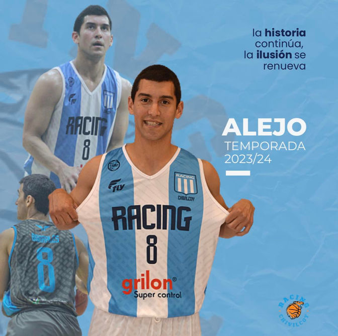 El base está: Alejo Barrales seguirá conduciendo al equipo dentro de la cancha