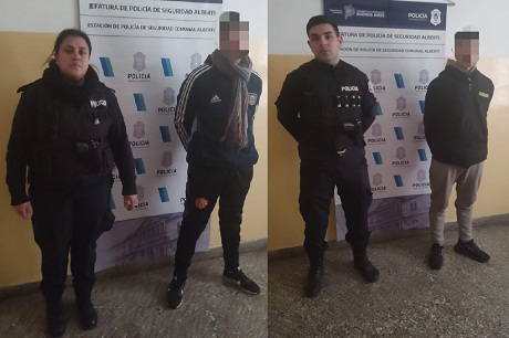 Detuvieron en Alberti a dos de los partícipes del asalto al remisero
