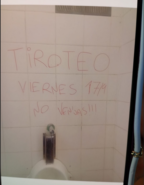Preocupación en las escuelas de Chivilcoy ante la aparición de pintadas que anuncian ‘tiroteo’