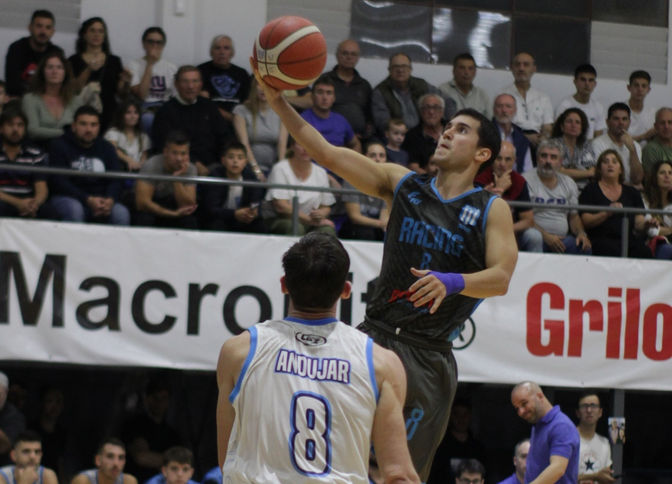 Racing pegó primero y se adelantó en la final de la Conferencia Sur