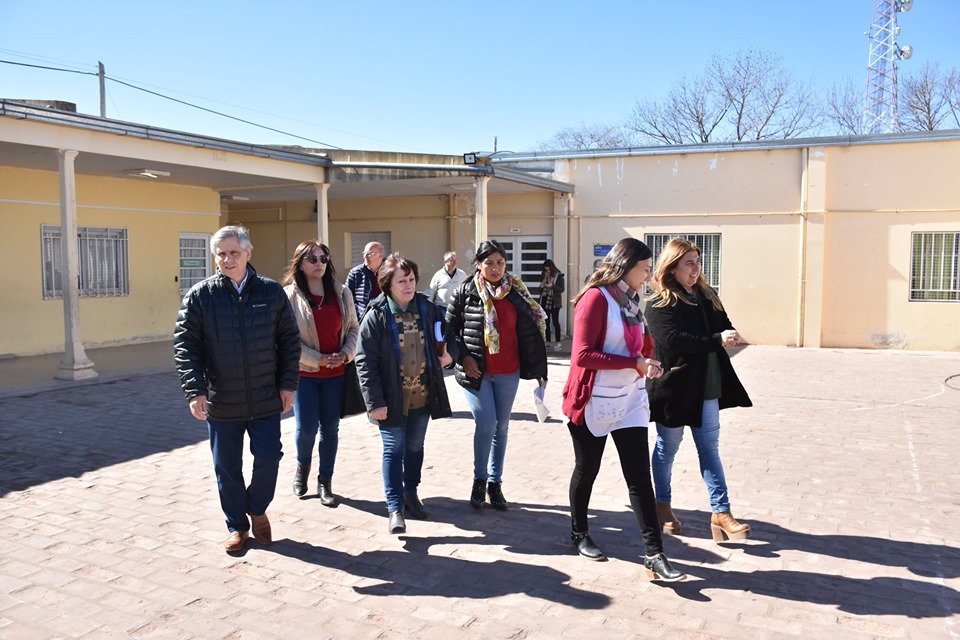 Aporte del Fondo Educativo
Recorrida por la obra que se realiza en la Escuela Primaria N°65