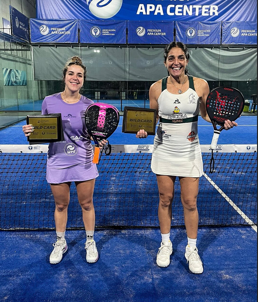 “Estoy muy contenta de haber cumplido junto con mi compañera Irene Jiménez, el objetivo de clasificar al Premir Padel Buenos Aires”