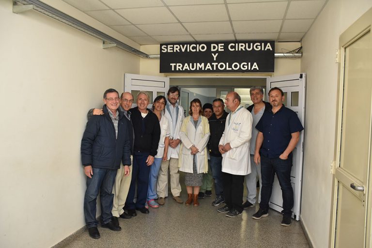 Hospital Municipal
Presentación de la nueva sala destinada al Servicio de Cirugía y Traumatología de