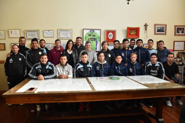 “Los Tigres” en Chivilcoy
Recibimiento de la Selección Nacional de Fútbol 7 PC