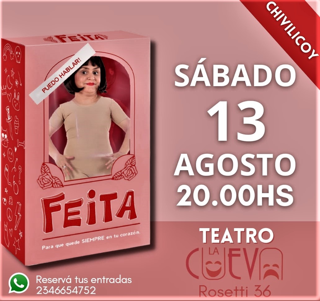 Feíta’ tiene mucha comicidad y humor, como a mí me gusta, pero también es profunda