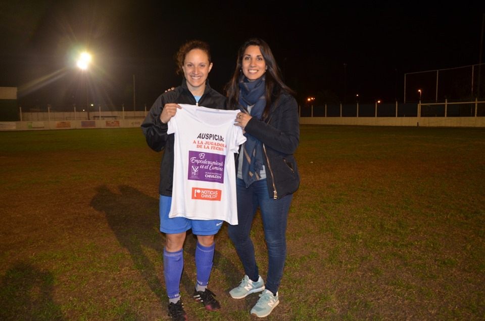 Fútbol Femenino
Reconocimiento a la jugadora Carolina Vignola bajo el lema. "El empoderamiento