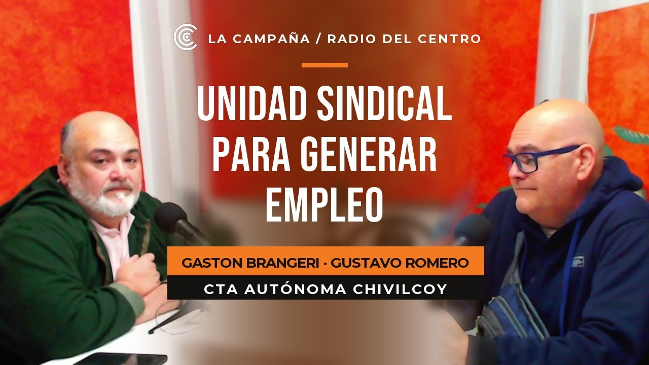 Gustavo Romero y Gastón Brangeri asumieron en la CTA Autónoma de Chivilcoy