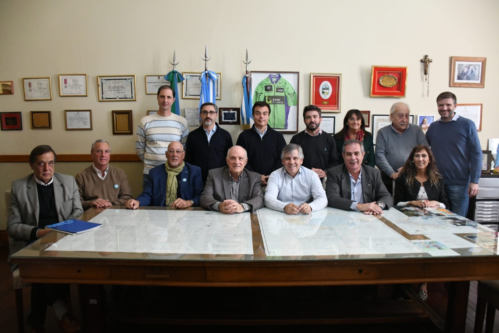 Firma del convenio marco para el desarrollo de un centro comercial a cielo abierto en Chivilcoy