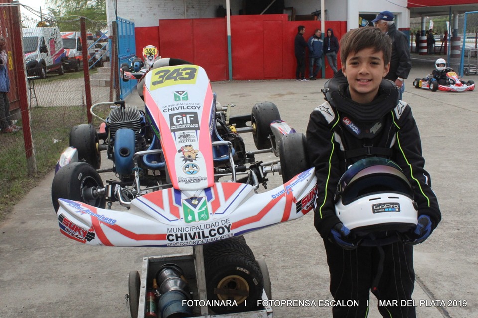 Karting
Nicola Escalón en la segunda fecha del Campeonato Nacional
