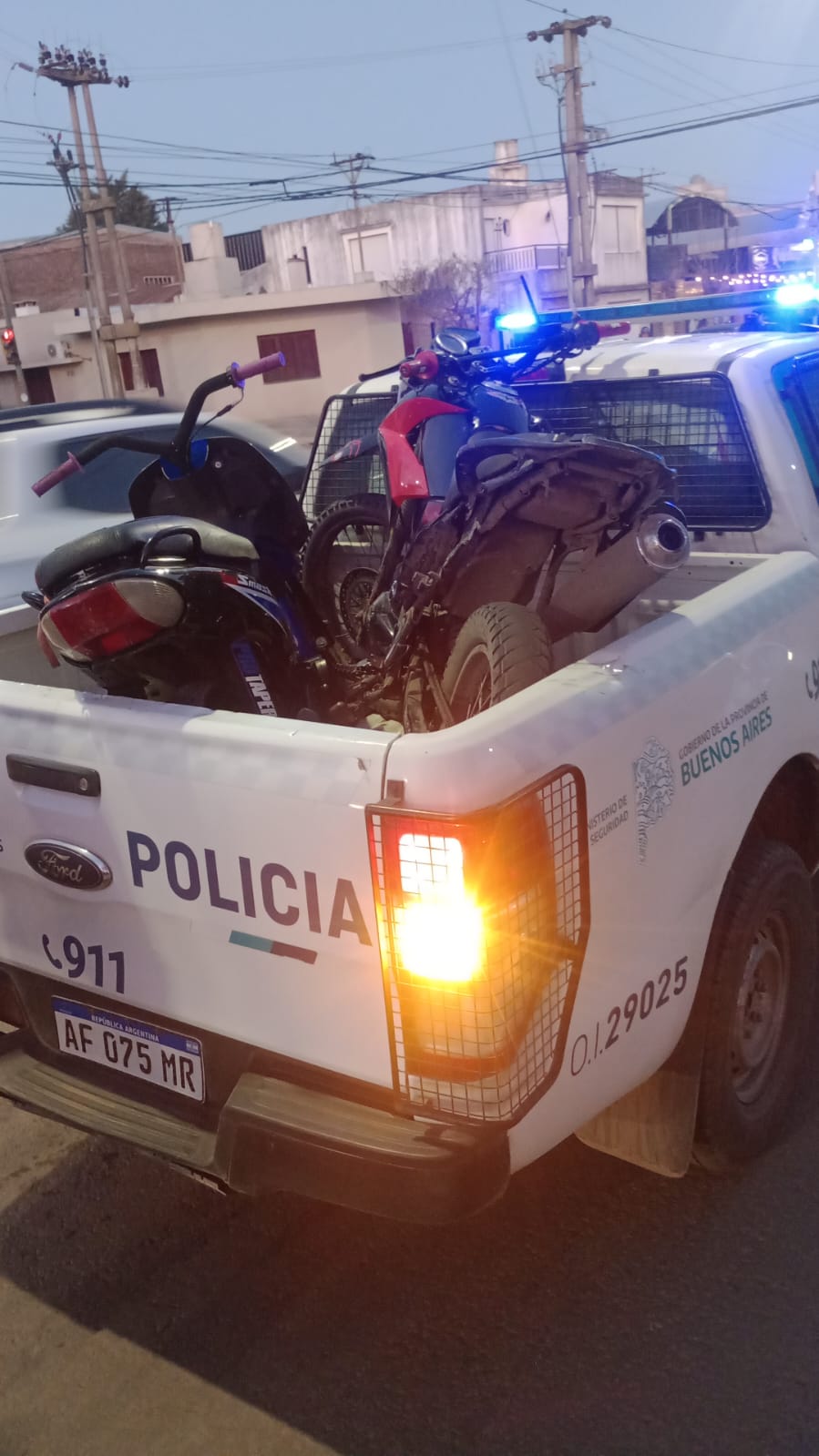 La Dirección de Transitó secuestró 26 motos que circulaban en pelotón este fin de semana
