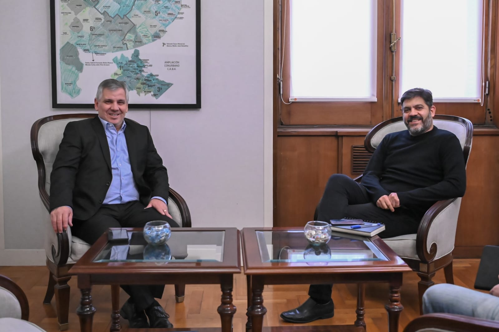 Britos gestionó ante Bianco la incorporación al programa ‘Puentes’, el inicio de la obra hidráulica de Av. Lisandro de la Torre y la ‘posibilidad de finalizar el Plan de Viviendas